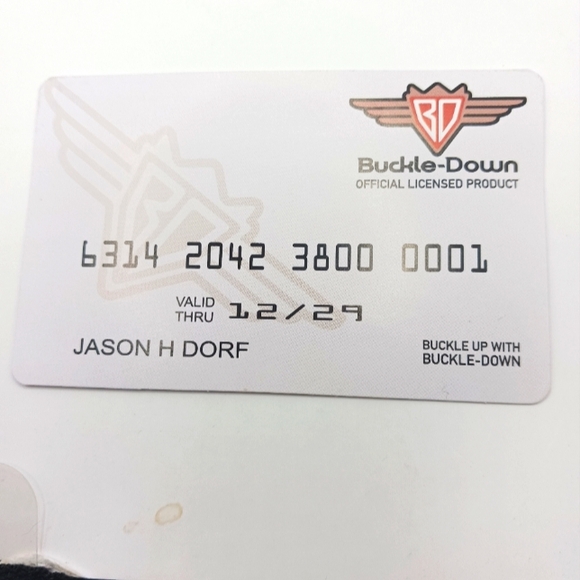 Thor Love and Thunder  Bi Fold Wallet Vegan Leather New Made  USA - Picture 9 of 9